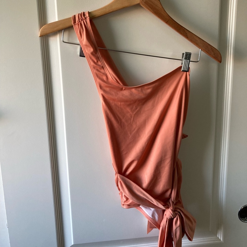 HAH Anthropologie Swimsuit XS Coral